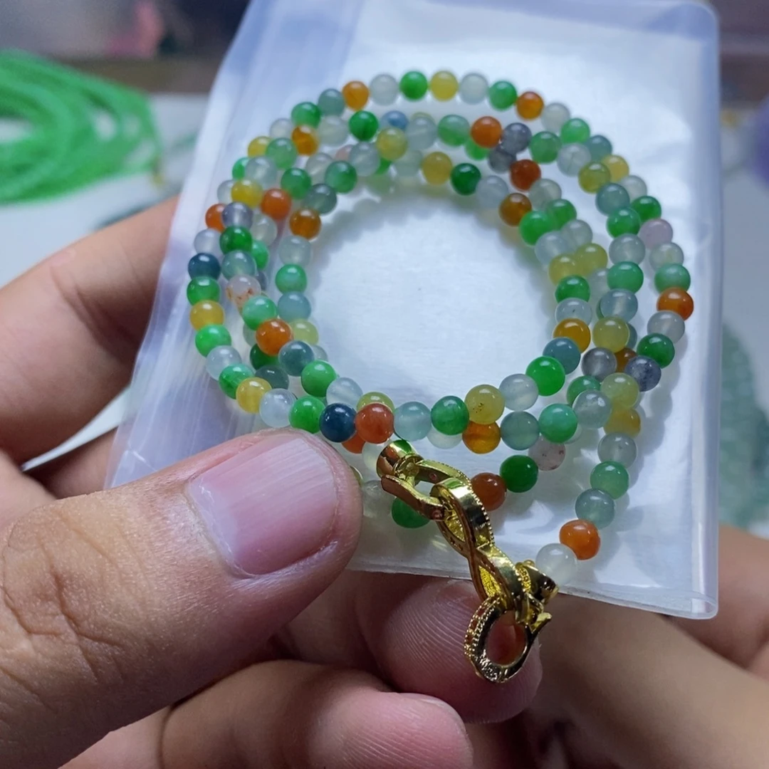 定制翡翠未镶嵌缅甸翡翠a货卡4