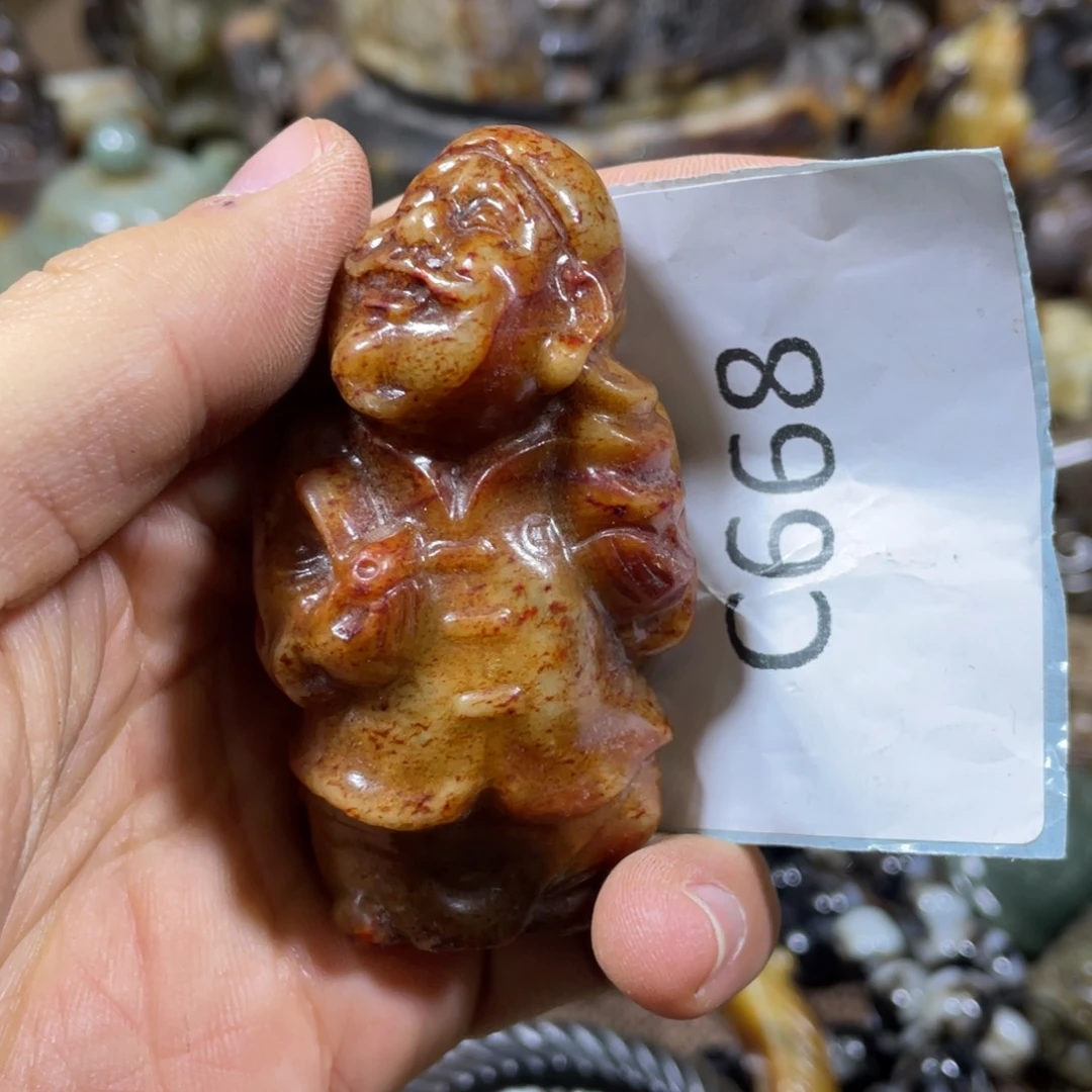 和田玉吊坠(不含链)未镶嵌