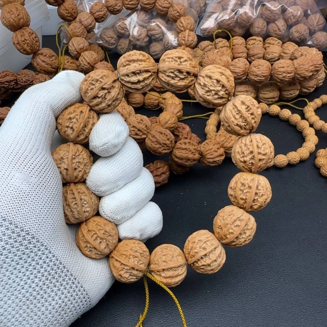 乖***店吊坠文玩核桃西瓜小核桃