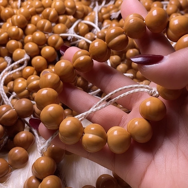 ༄***এ猴头核桃手串16尺寸镜面柯基屁桃手持全品无暇