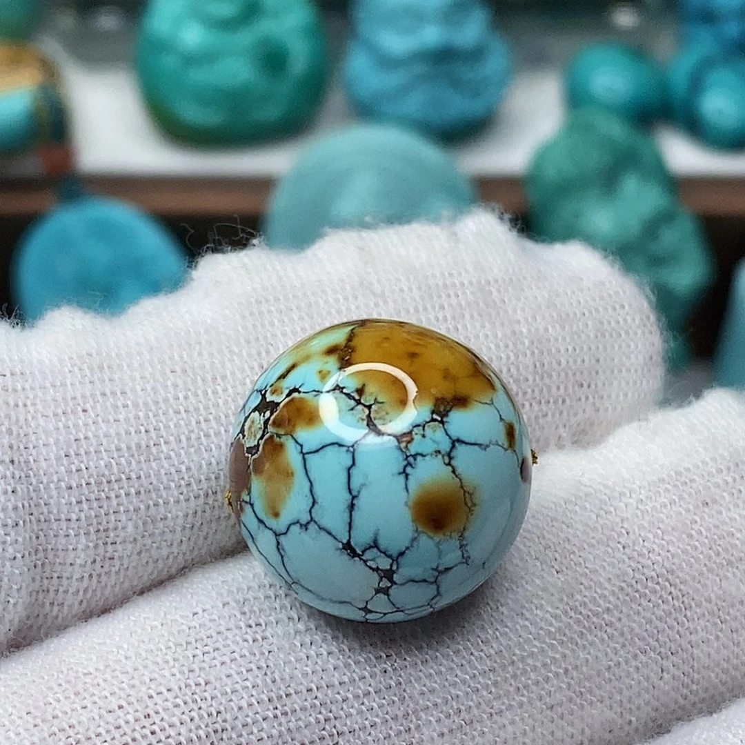 未镶嵌绿松石珠宝奇石