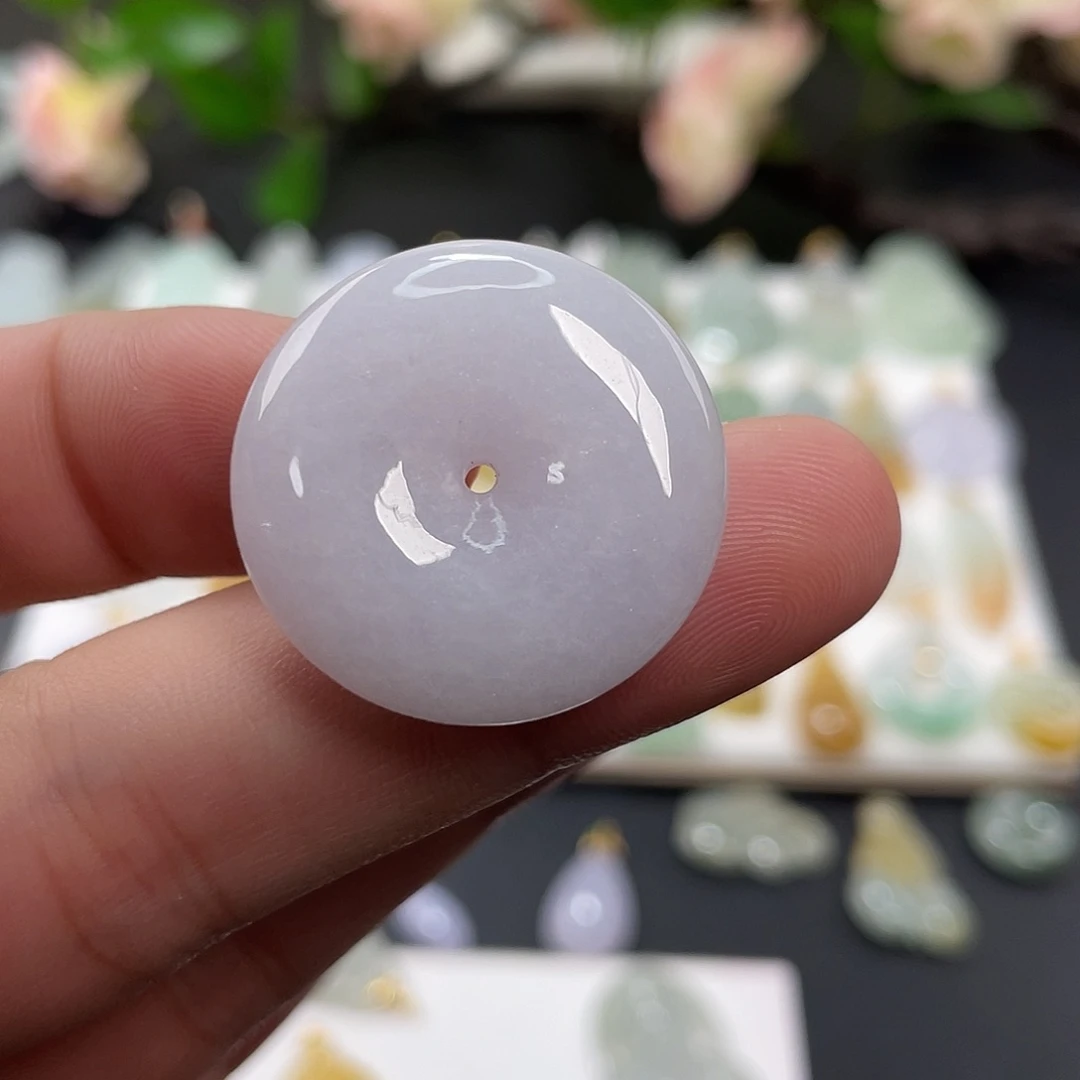 翡翠未镶嵌颈饰天然缅甸a 货翡翠