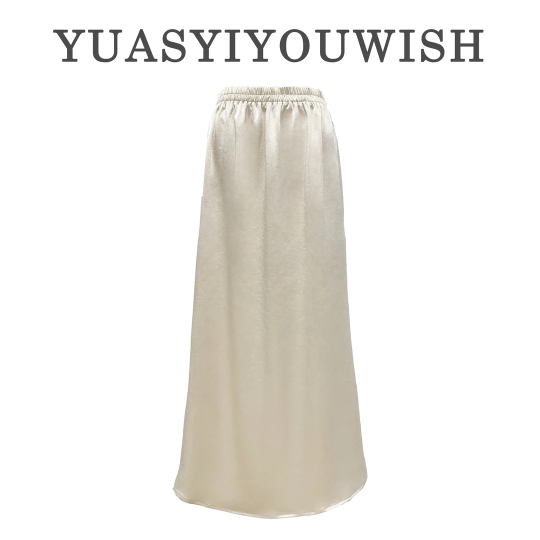 [X Y]|"月流辉"设计师版型垂坠感舒适半身裙