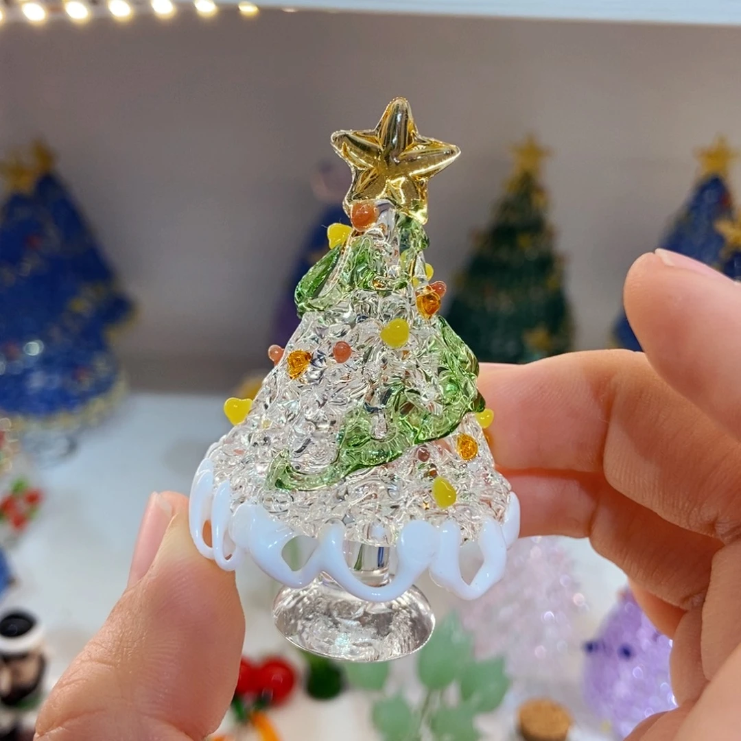 手工艺品琉璃落雪