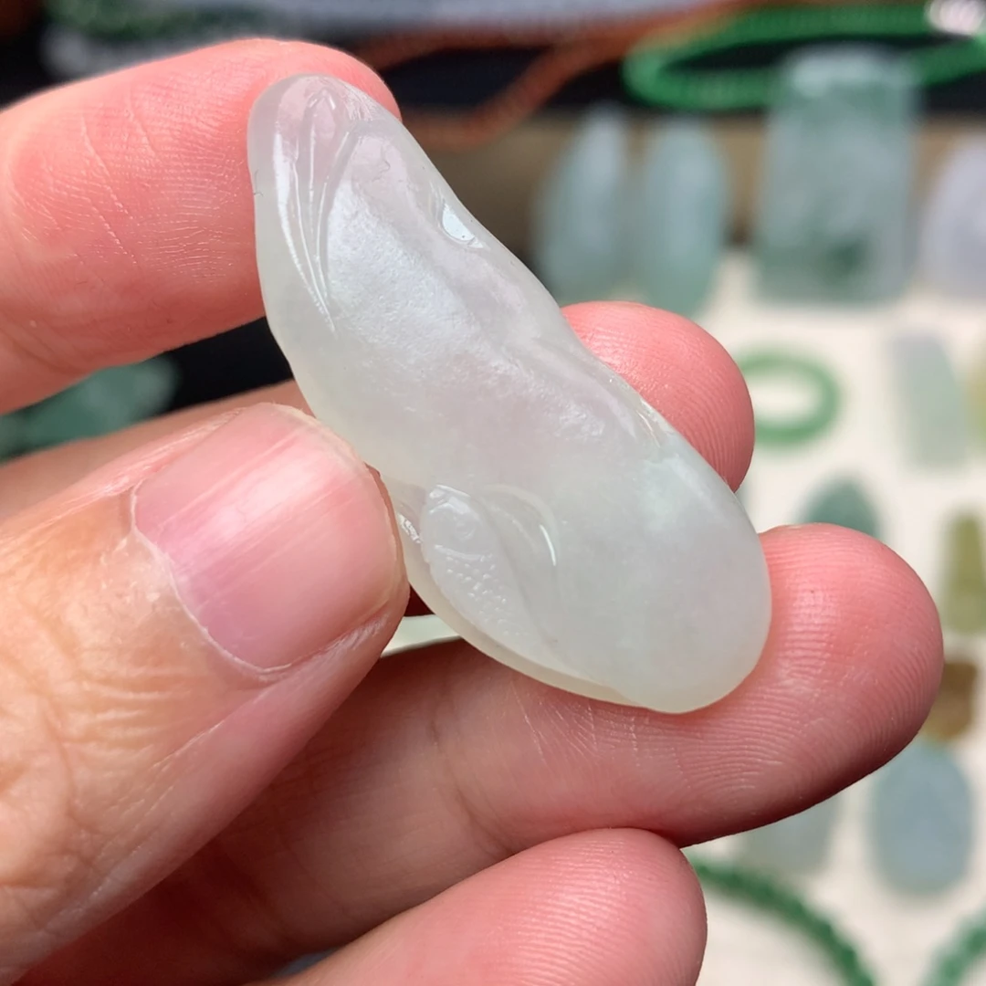 未镶嵌定制翡翠力争上游