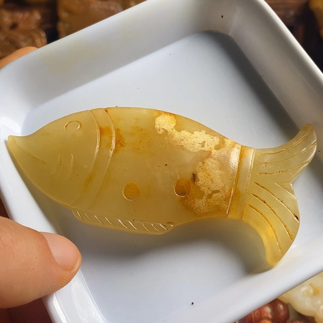 岫岩老玉（透闪石质玉）未镶嵌挂件