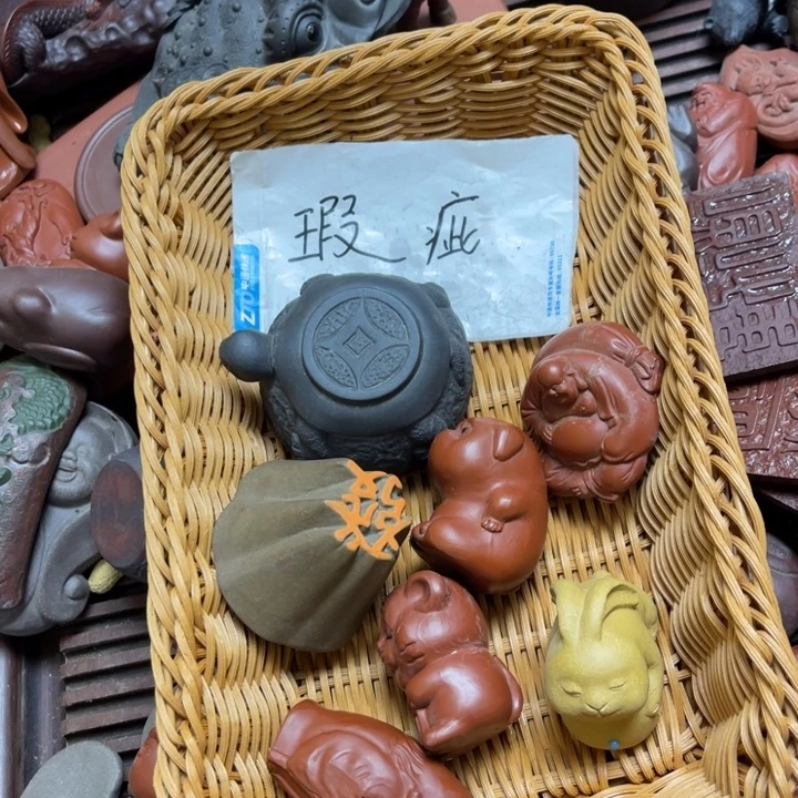 茶宠紫砂紫砂瑕疵