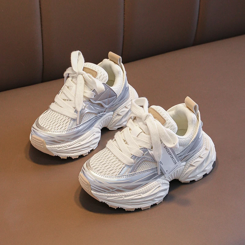 老爹鞋防滑女透气运动鞋春夏网面鞋子6335