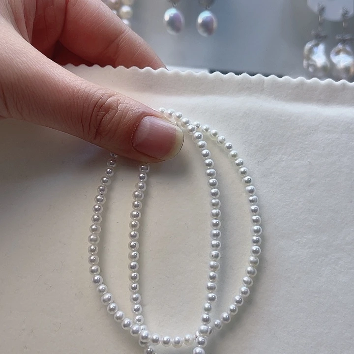 淡水珍珠手绳银S925镶嵌