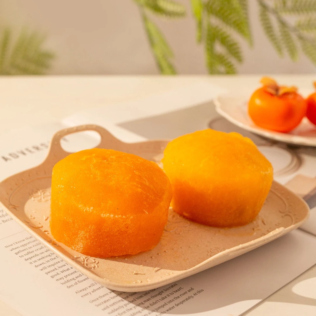 保定冰柿 柿子冰淇淋 一箱6个 收货需冷冻