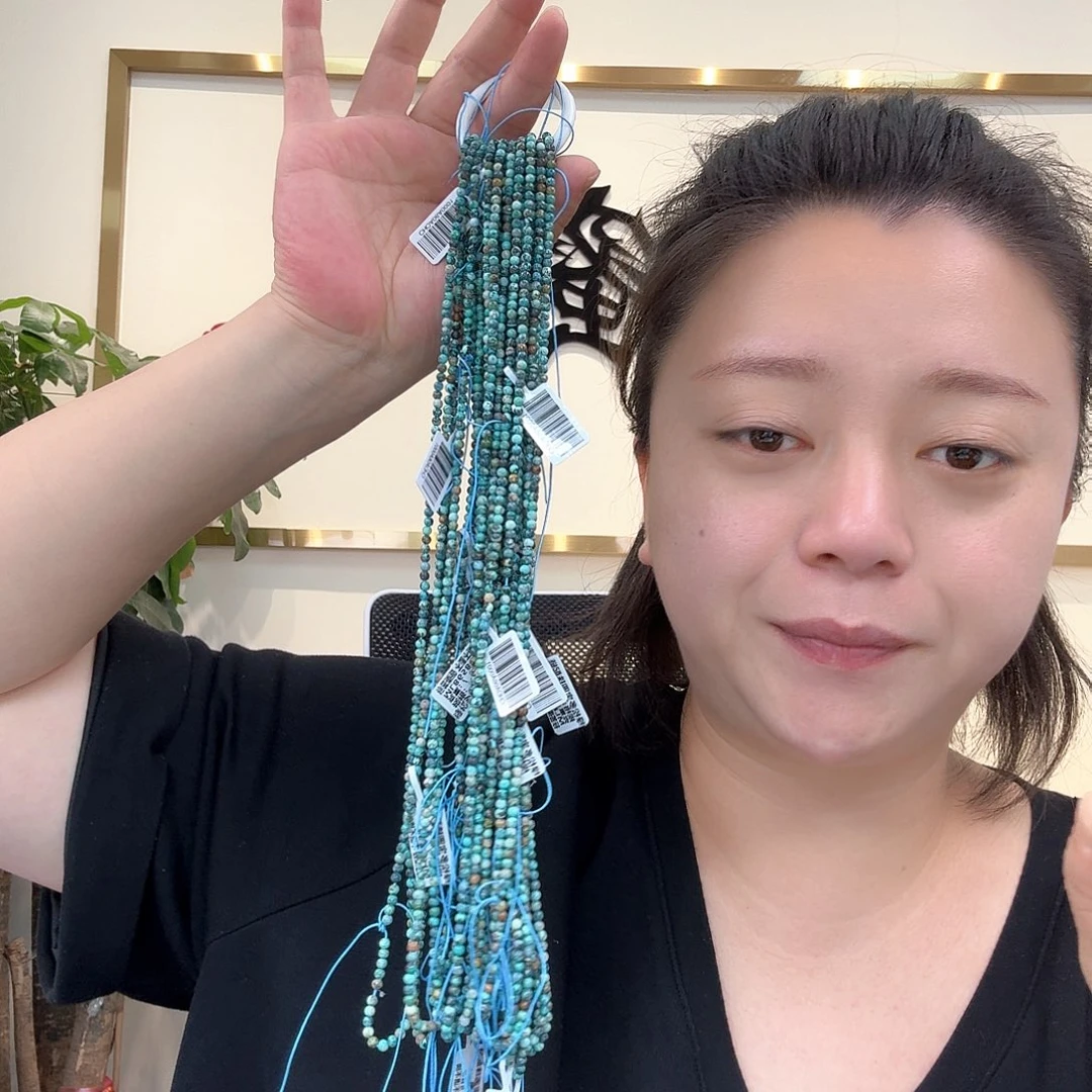 未镶嵌绿松石珠宝奇石5 多样性发货发其一