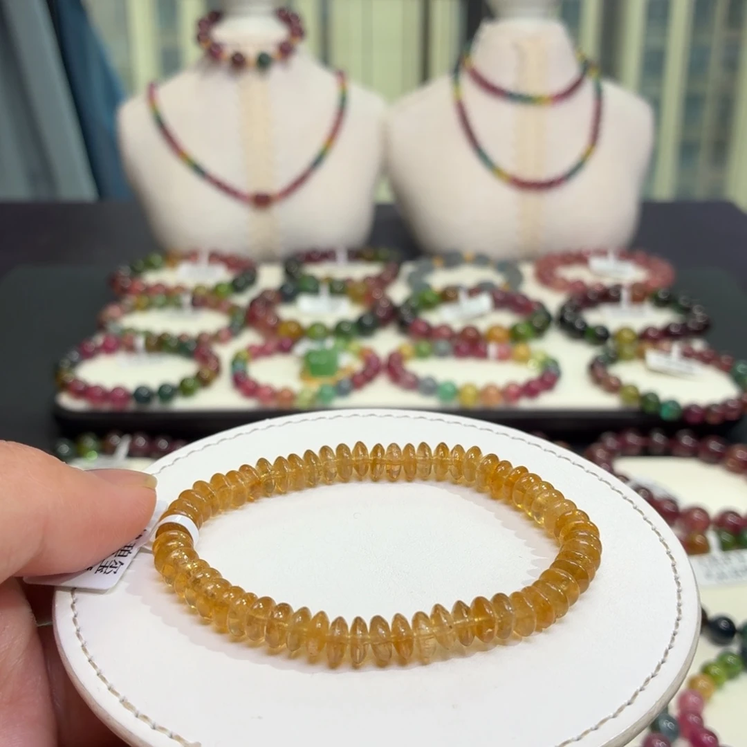 未镶嵌碧玺手链27