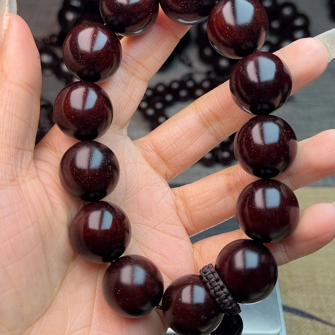 檀香紫檀（小叶紫檀）1.8x13多星