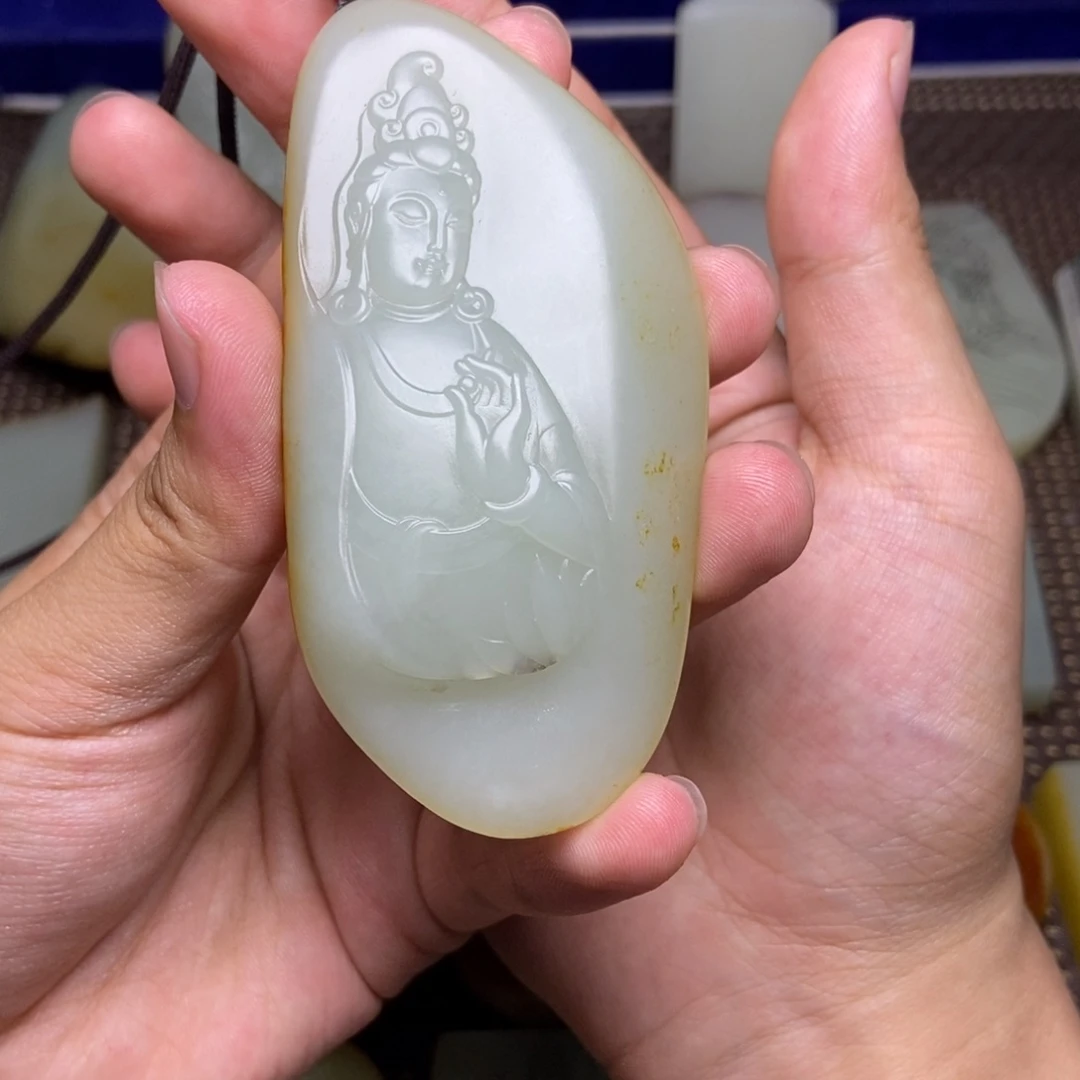 吊坠未镶嵌定制和田玉L*G