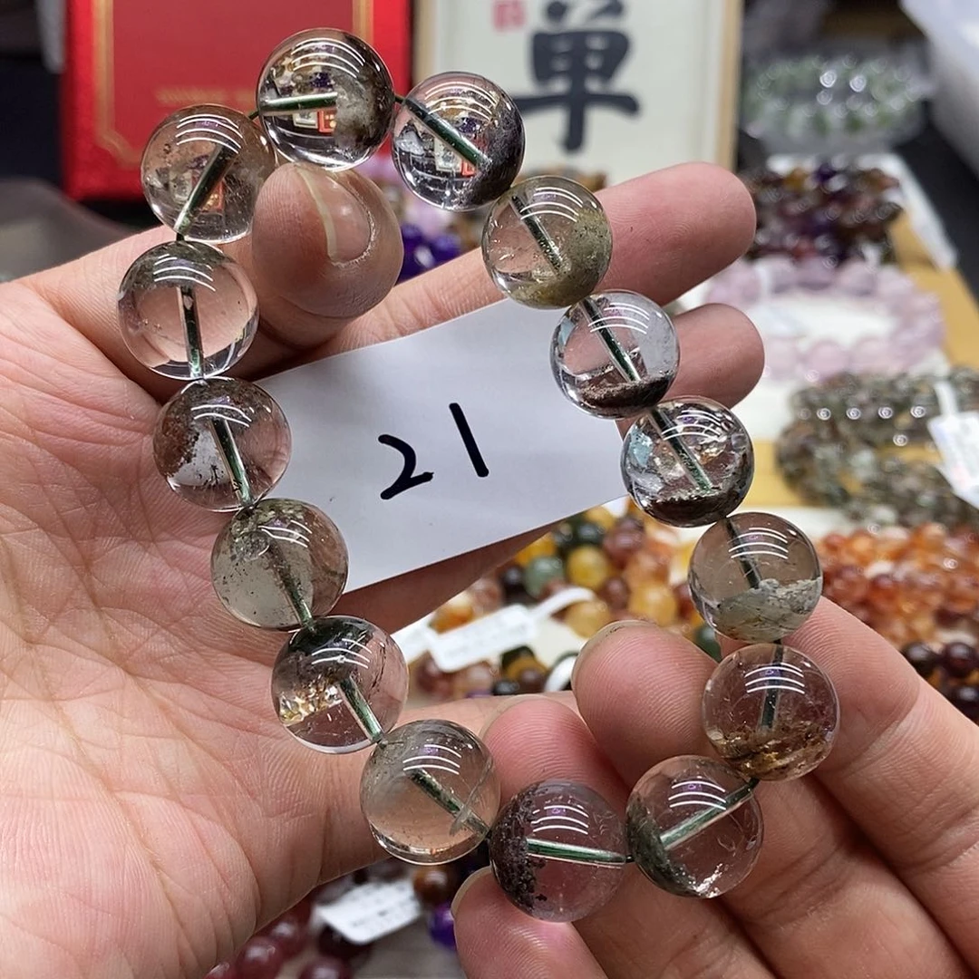 水晶手串未镶嵌天然