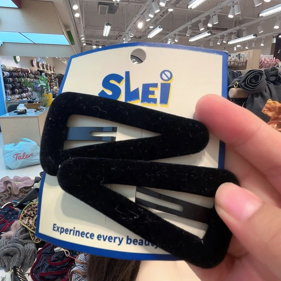 布艺非金属8205发夹