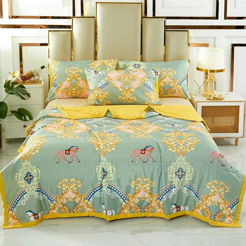 【MS】水洗棉夏被--旋转木马