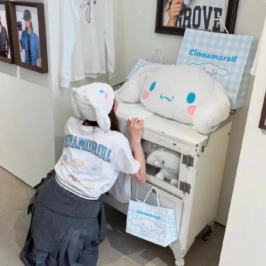 韩国单GRVE 玉桂狗联名款短袖T恤