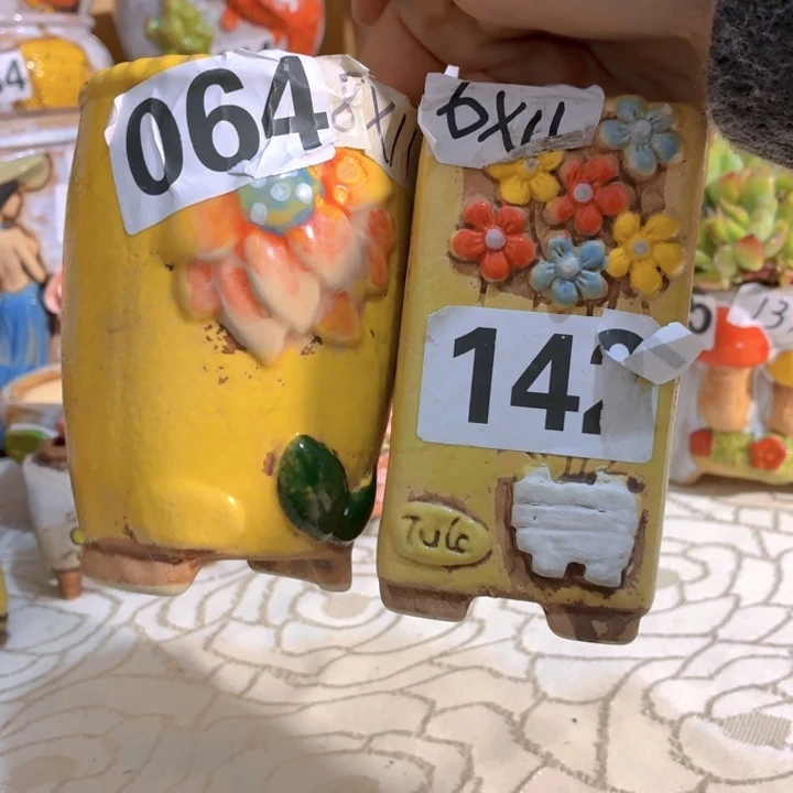 多肉花盆满15包邮