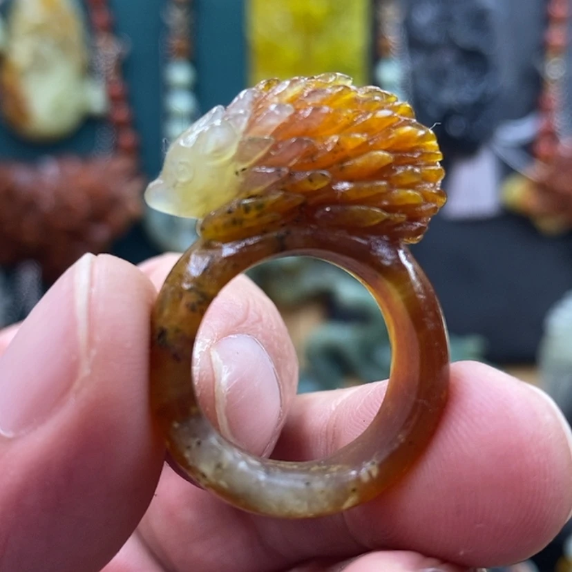 【闪购商品】未镶嵌岫玉戒指