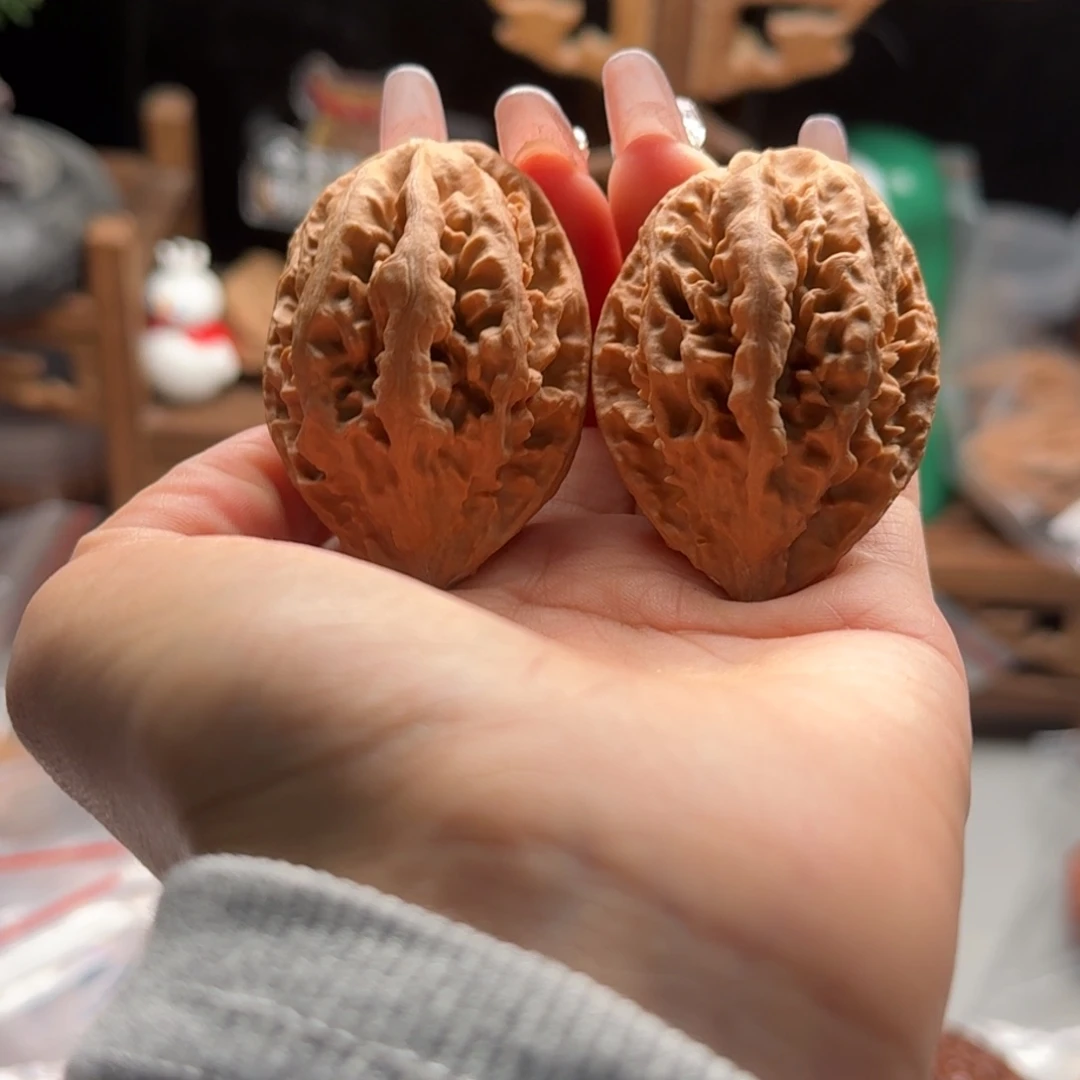 文玩核桃把件关东木子楸百核56