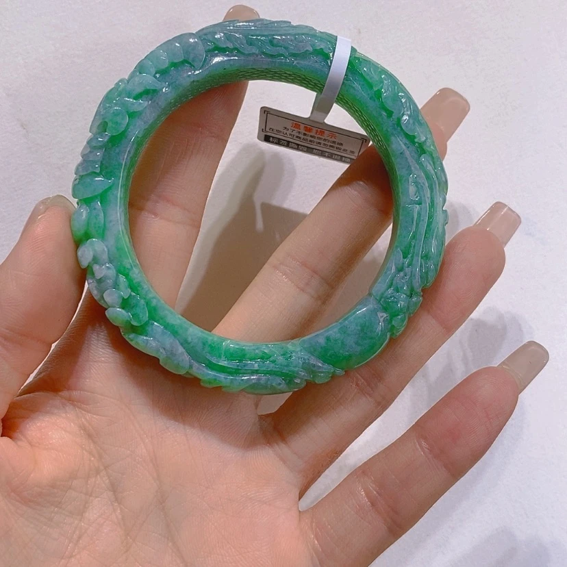 【闪购商品】翡翠手镯未镶嵌53-55