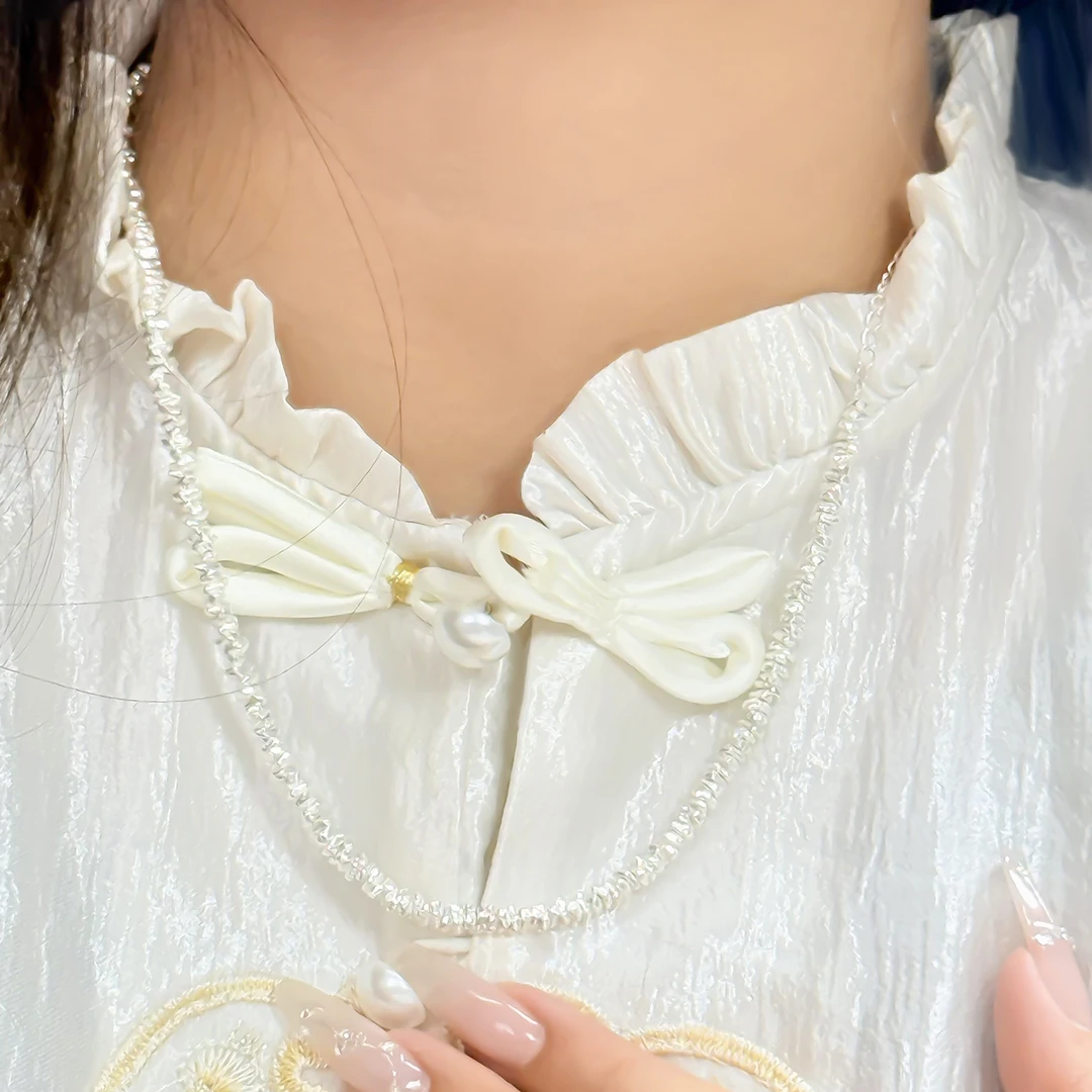 足银手链 足银999元宝碎银手链