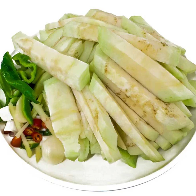 素炒茄丝：约500g蔬菜