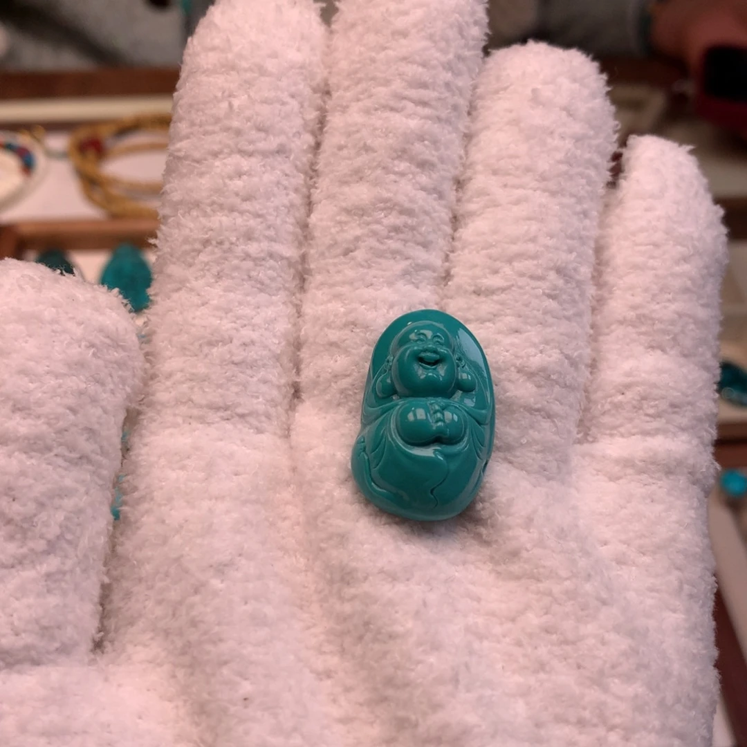 绿松石未镶嵌珠宝奇石