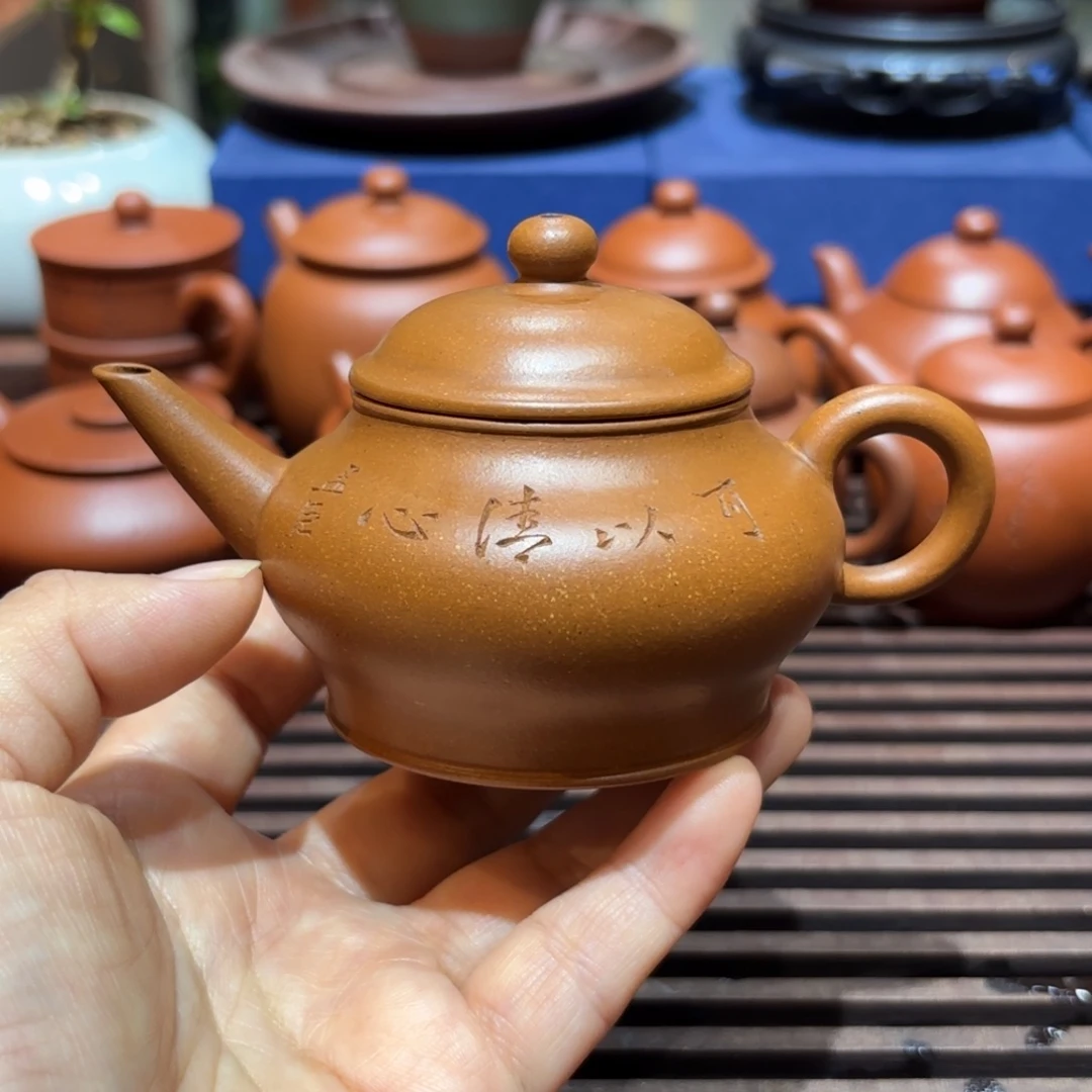 可***吾紫砂茶壶紫砂壶九十年代老段泥水平105cc