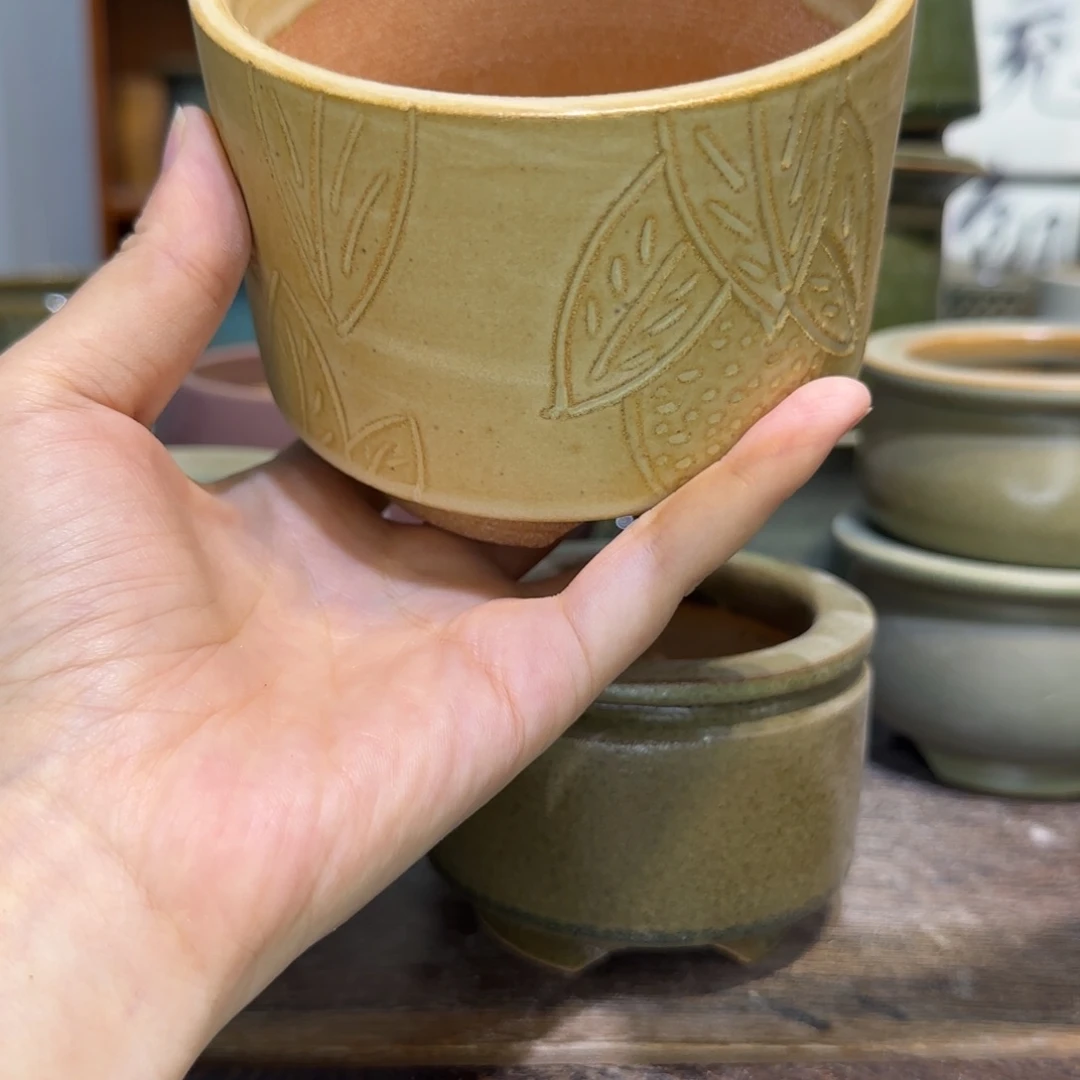 手工花盆  127 内口口径 9 cm