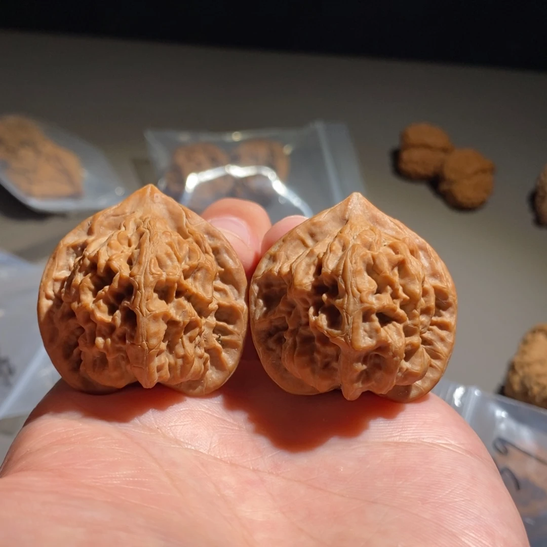 Y***Y文玩核桃吊坠野生炎龙帽