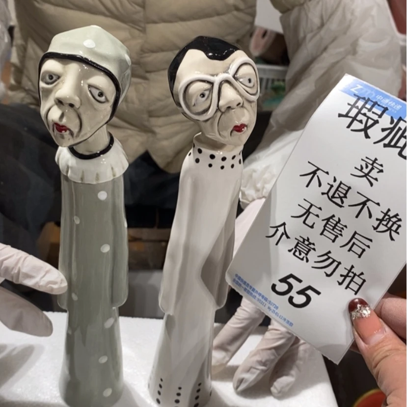 【闪购商品】摆件Z*子陶瓷摆件瑕疵特卖