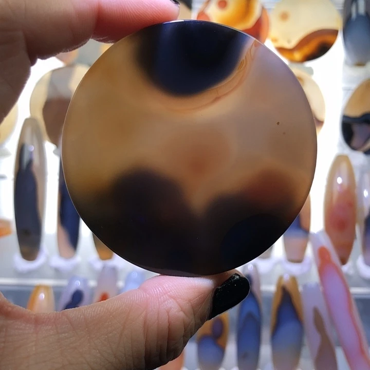 查罗石银S925镀金镶嵌珠宝半成品68