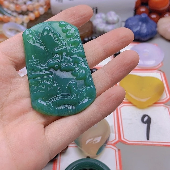 【闪购商品】未镶嵌玛瑙/玉髓珠宝半成品怡****）