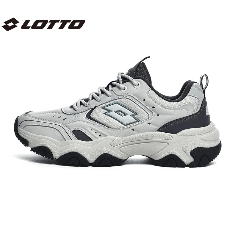 LOTTO/乐途新款秋季复古增高户外休闲鞋运动风登山老爹鞋8879