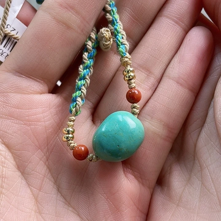 未镶嵌绿松石珠宝奇石