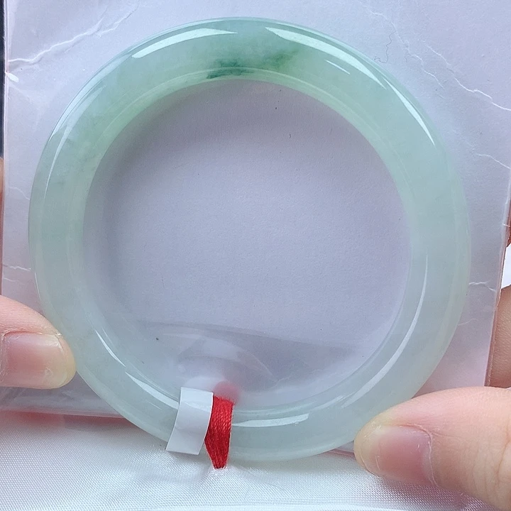 翡翠未镶嵌手镯51圈