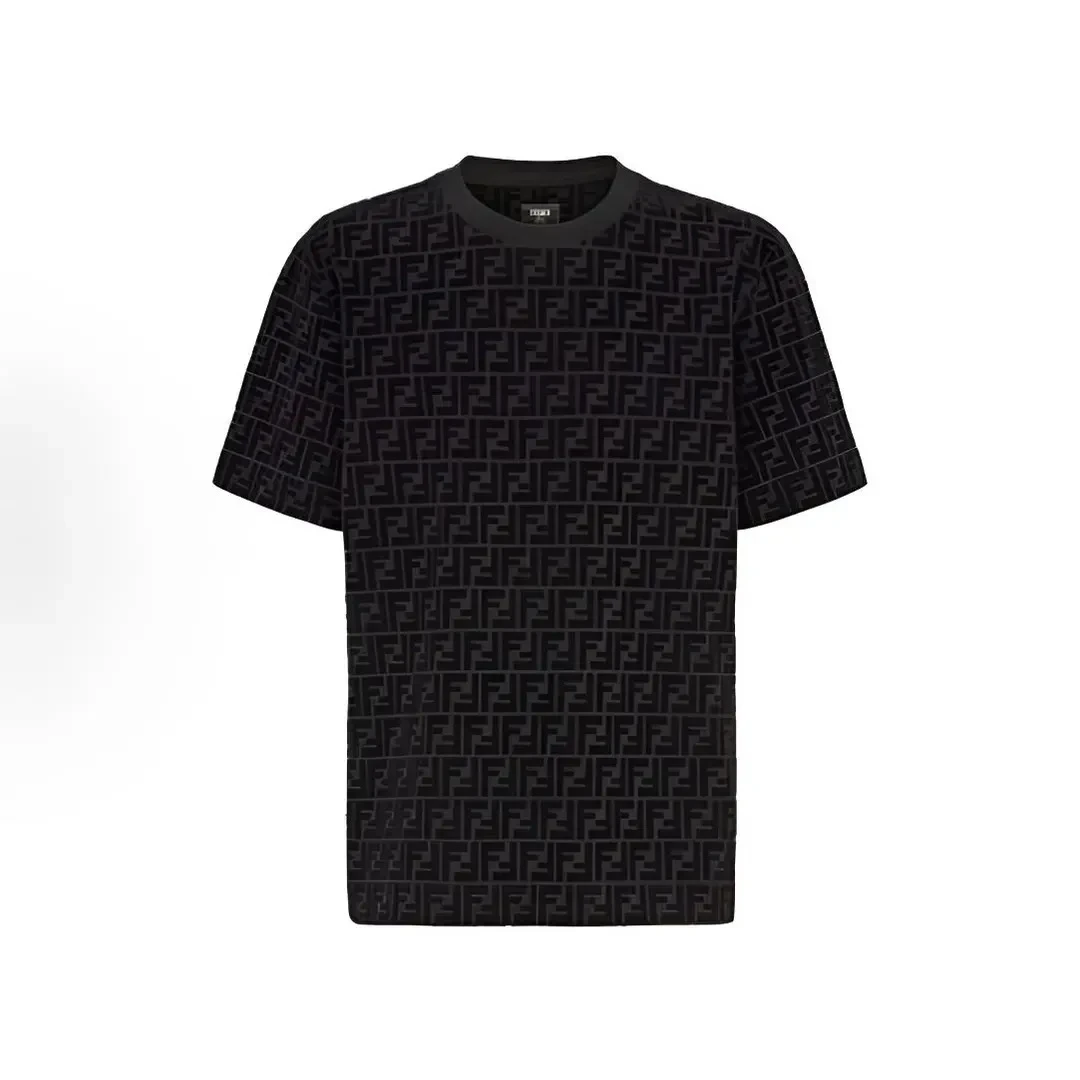 未使用 FENDI/芬迪 提花满印logo短袖