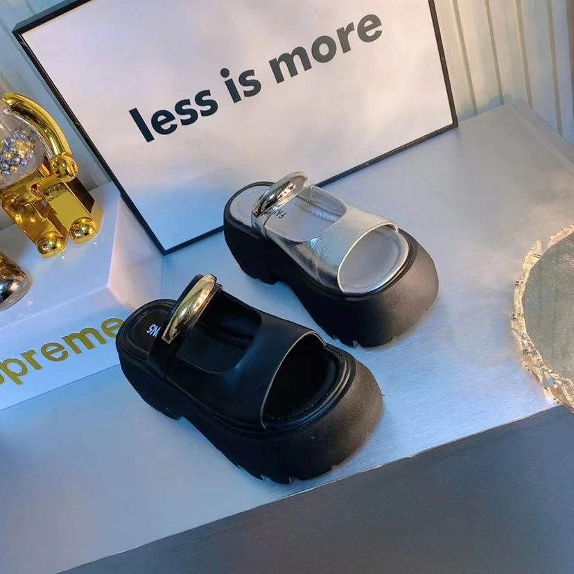 森女2025夏季新款女士一字拖20-2