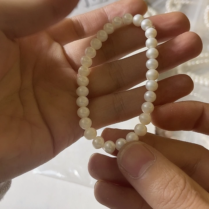 未镶嵌淡水珍珠颈饰00445