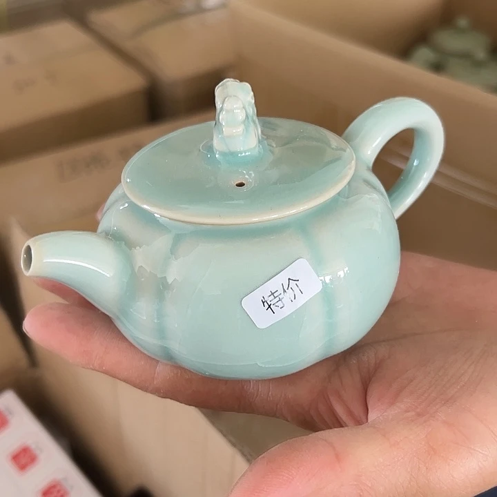 随***g龙泉云间青瓷小米茶器