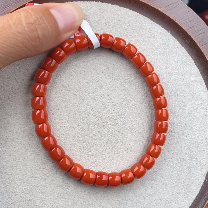南红玛瑙未镶嵌手串