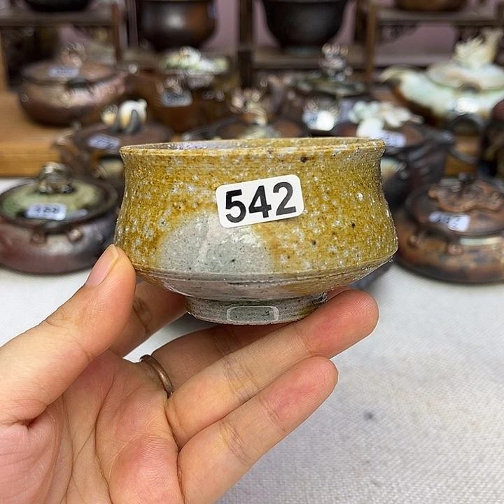 裸柴烧陶瓷茶器542