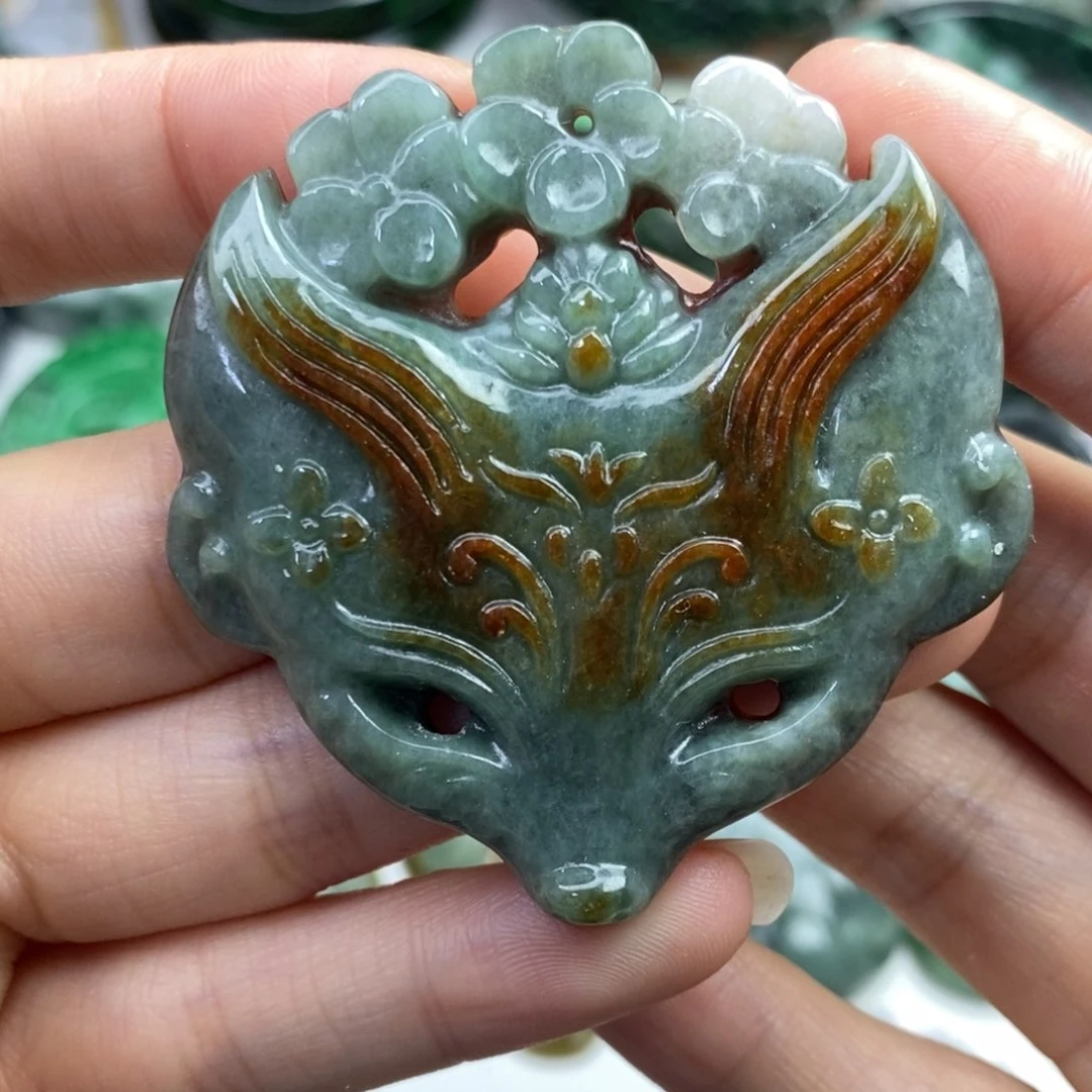 颈饰未镶嵌翡翠吊坠