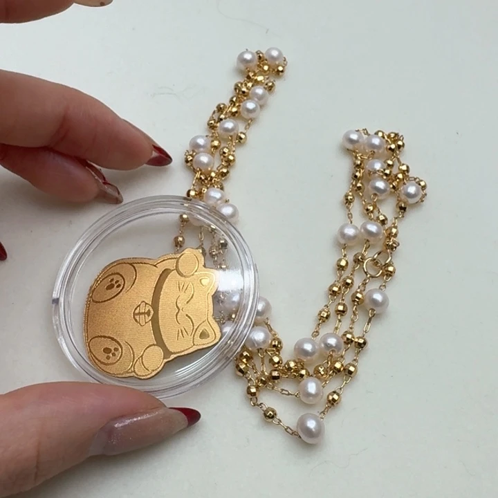 淡水珍珠颈饰未镶嵌