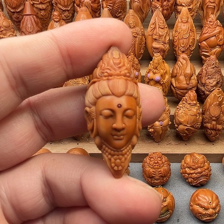 吊坠橄榄核19观音