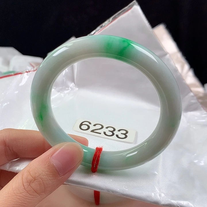 未镶嵌手镯翡翠55有纹