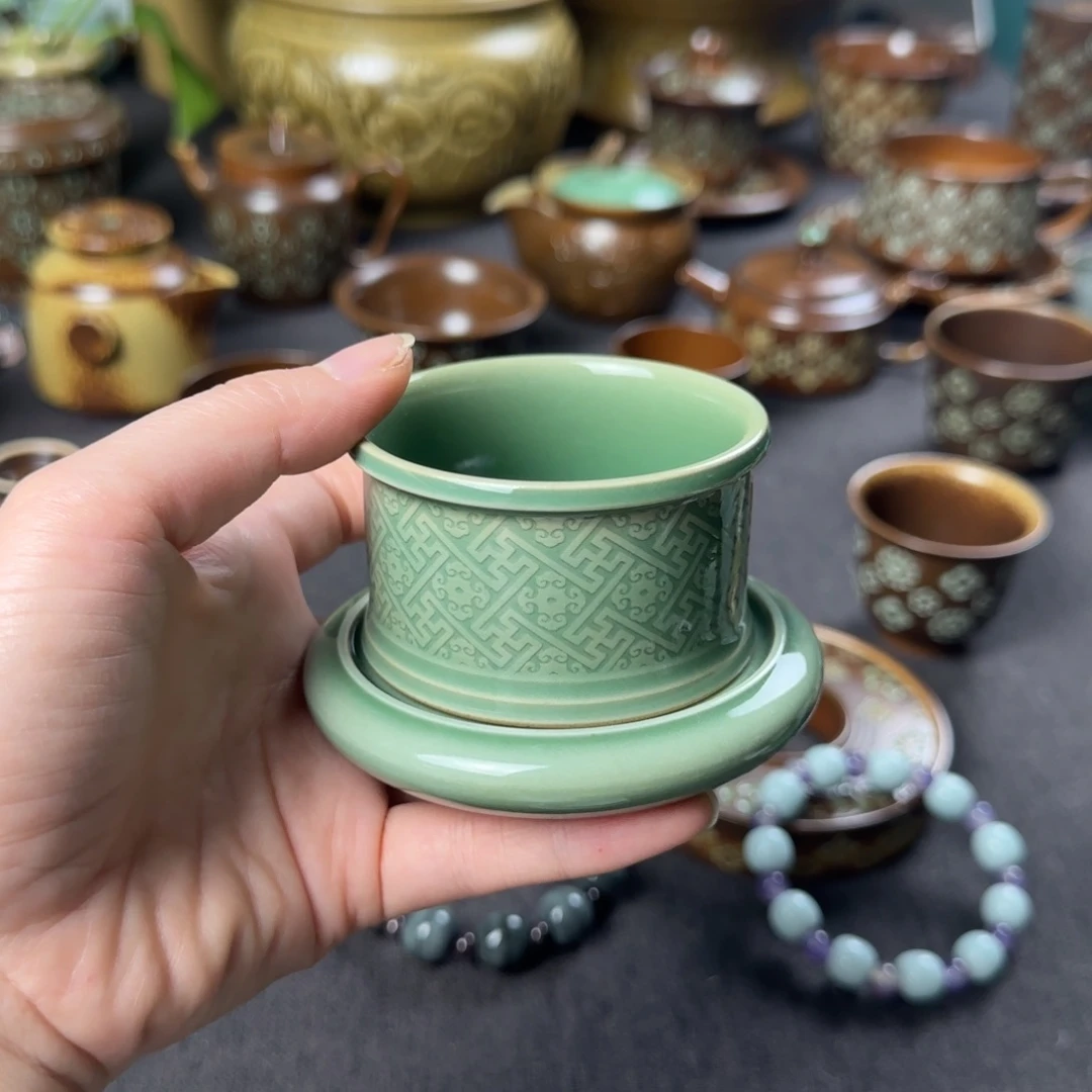 我***速小叶玩泥巴手工茶器