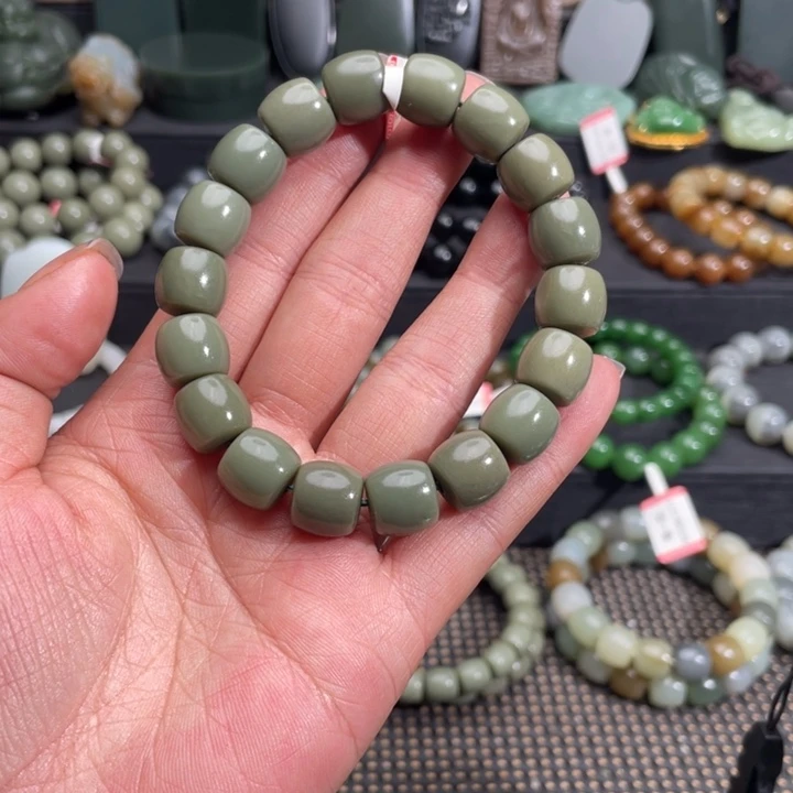 和田玉手链未镶嵌